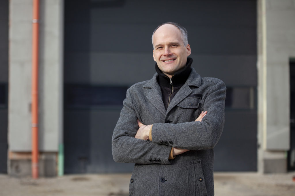 Dzsida László, a Solymári Településüzemeltetési Kft. vezetője. Fotó: Szima Roland - Solymári Hírmondó